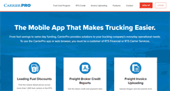 Desktop Screenshot of carrierpro.com